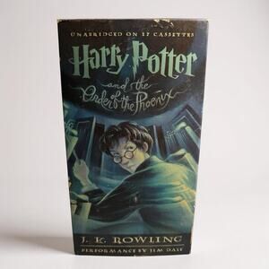 Harry Potter & The Order Of The Phoenix Audio Book 17 Cassette Tapes Unabridged